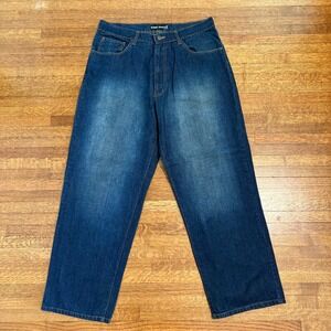 Eddie Domani Jeans Mens 34x30 Blue Denim Casual Pants
